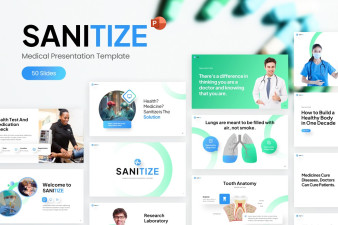Sanitize Medical PowerPoint Template